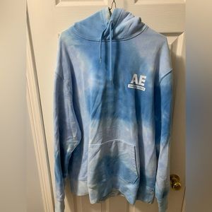 American Eagle Blue Hoodie Size XL